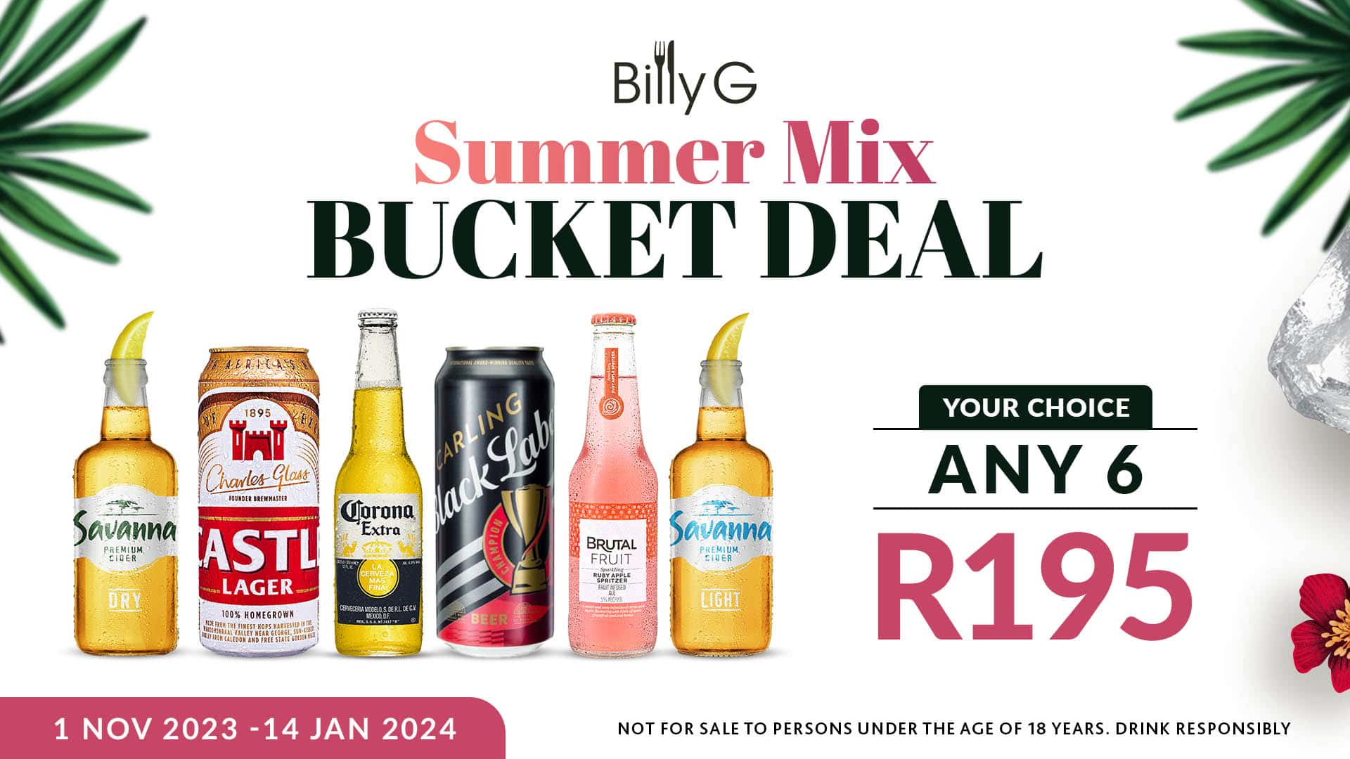 Billy G-Summer Mix Bucket Deal