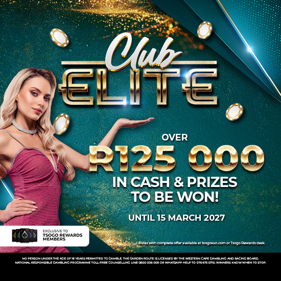 Join Club Elite to be spoiled!